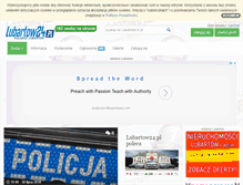 Tablet Screenshot of lubartow24.pl